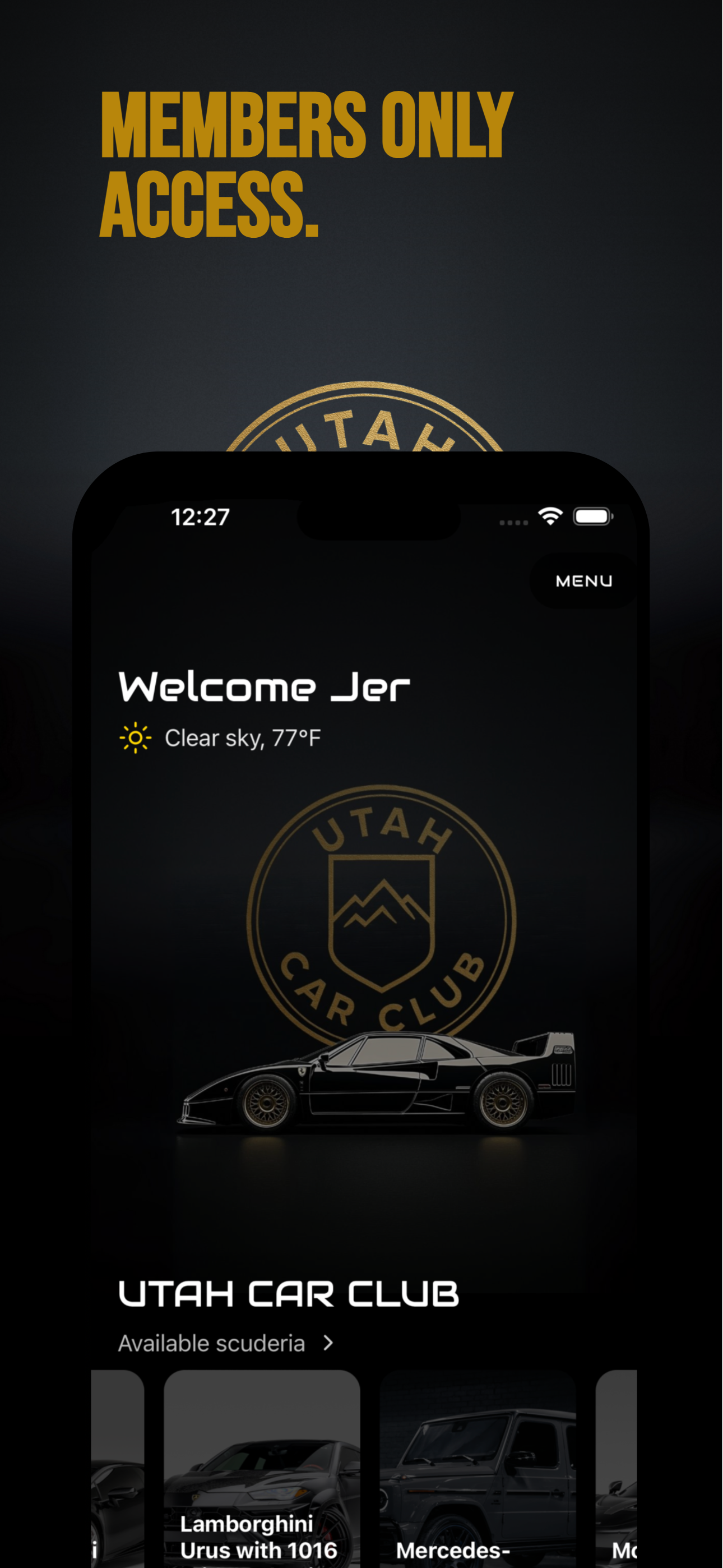 Utah Car Club - Events