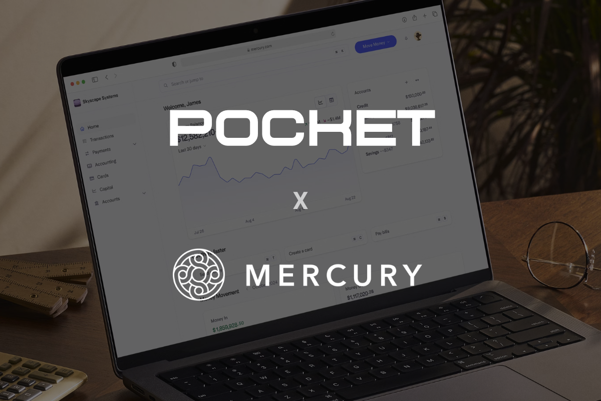 Pocket Launches Mercury Banking Integration for Instant Owner Payouts