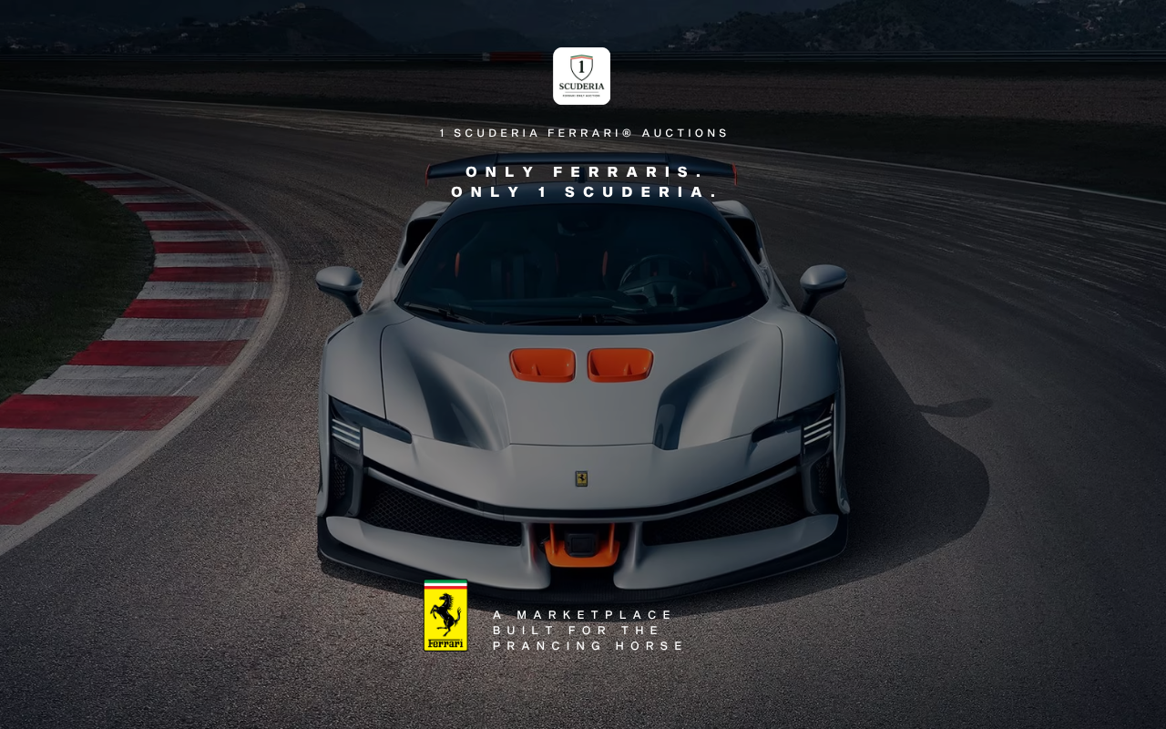 Pocket Auctions Evolves: Introducing 1 Scuderia – The Premier Ferrari Auction Experience