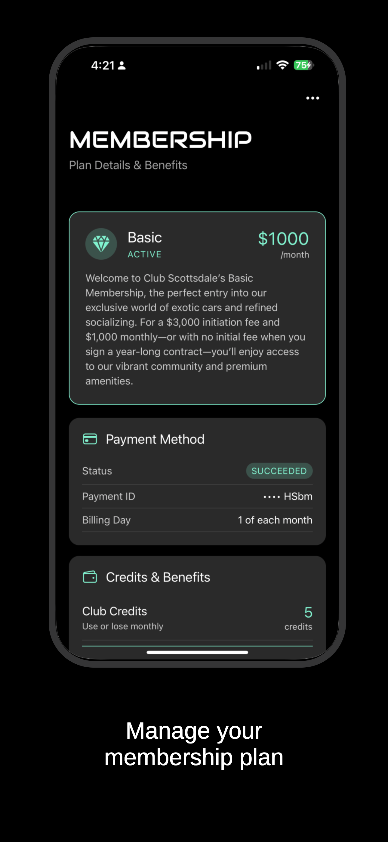 Club Scottsdale - Rooms