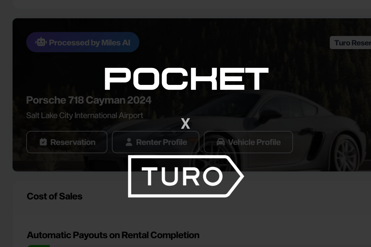 Pocket Launches Innovative Turo Calendar Syncing Tool