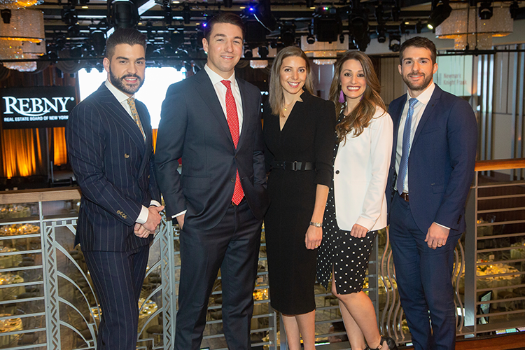 REBNY Awards Commercial Rookies Lauren Calandriello of JRT Realty Group and Will Conrad of Cushman & Wakefield