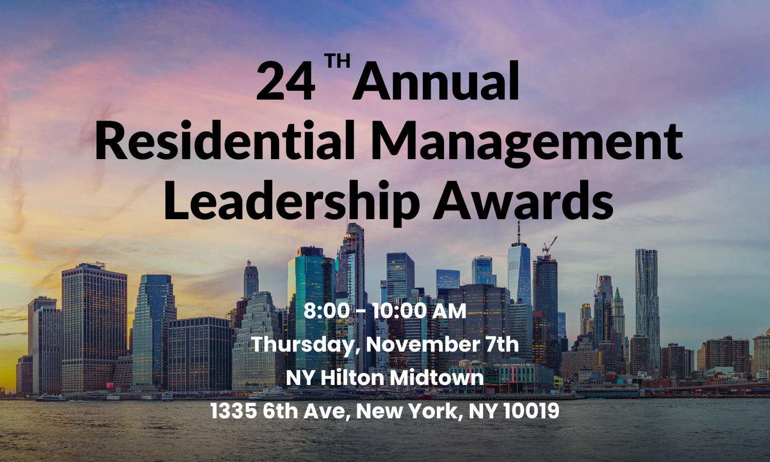 24th Annual Resi Management