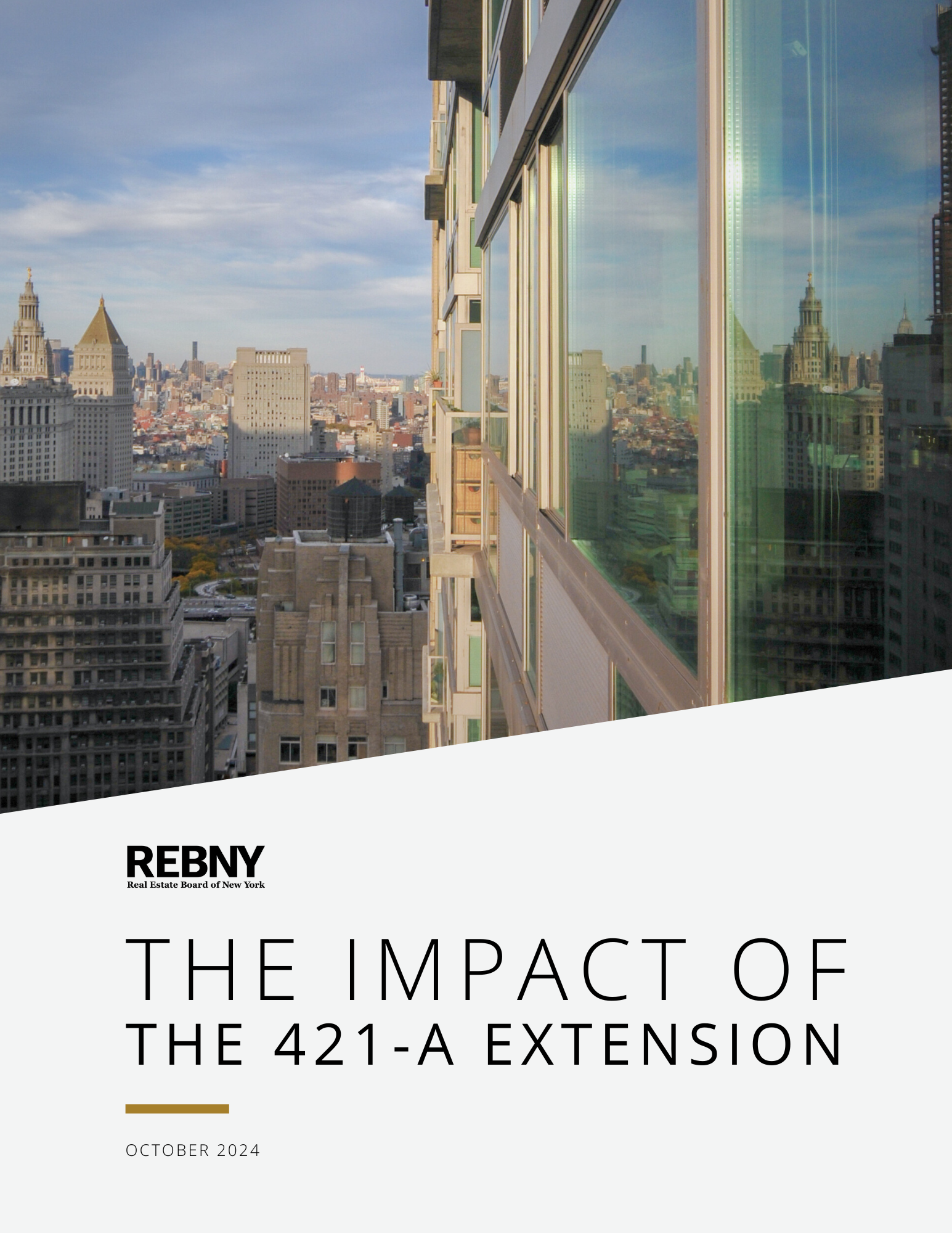 The Impact of the 421a Extension | Rebny