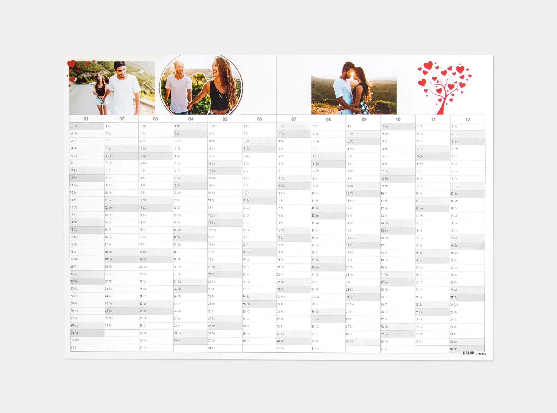 Le calendrier annuel: un véritable outil de planification