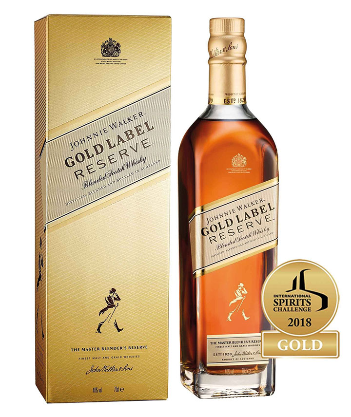 Flasche Johnnie Walker Gold Label Reserve