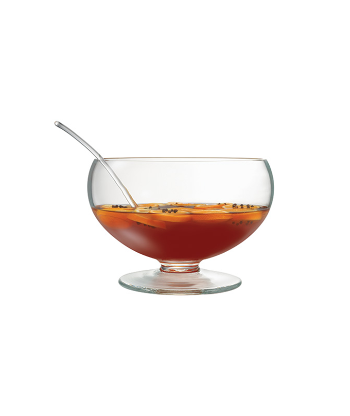 Cocktail in a punch bowl 