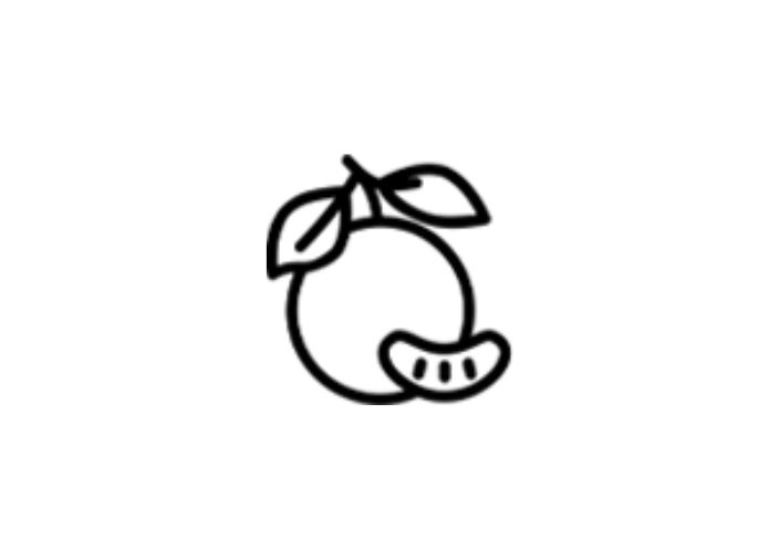 orange peel graphic