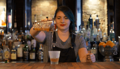 Bartender Emily Chipperfield 