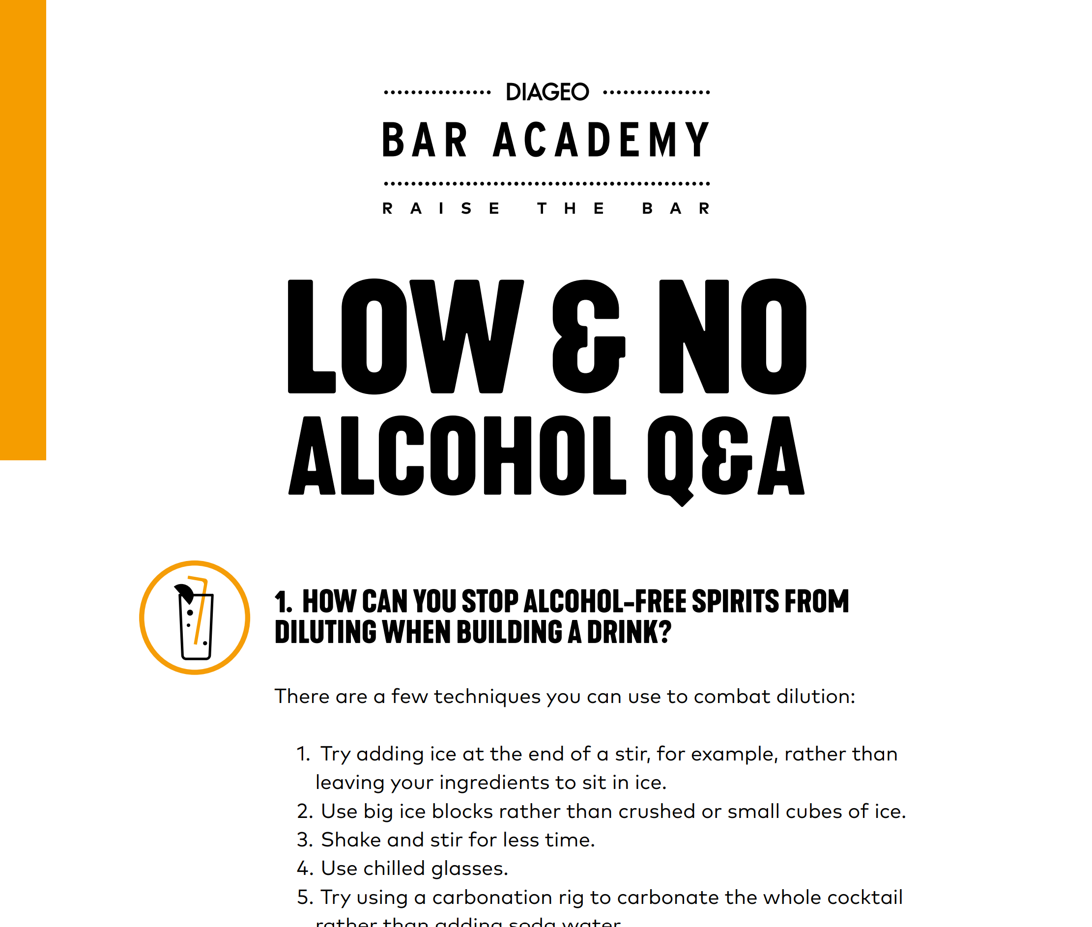 Low And No Alcohol Q&A