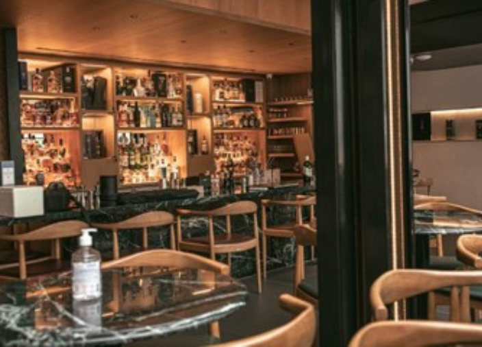 imagem de um bar restaurante