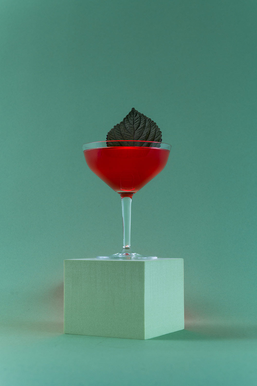 Roter Cocktail