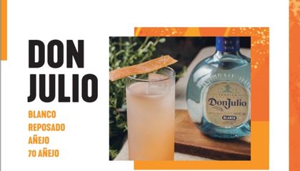  cócteles con Don Julio 