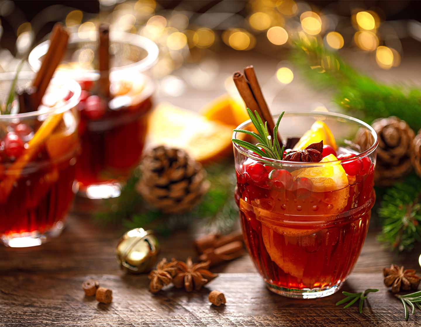 Festive Hot Toddy Cocktail