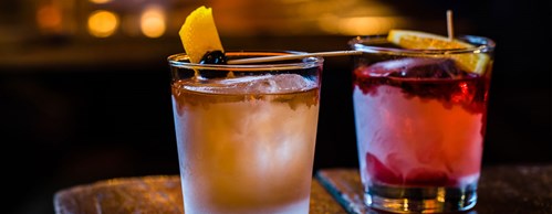 two cocktail images