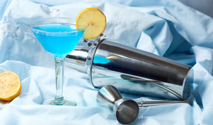 Citrus Blue cocktails