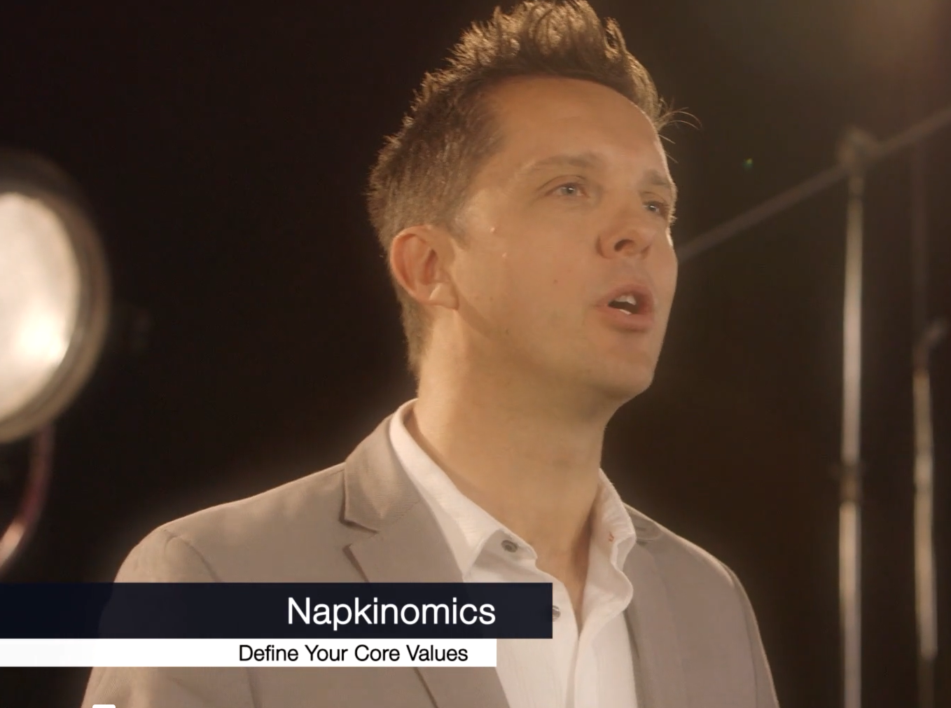 Napkinomics – Tactical: Define Your Core Values