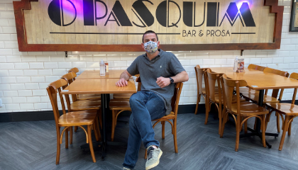  Imagem do proprietário do bar O Pasqua 