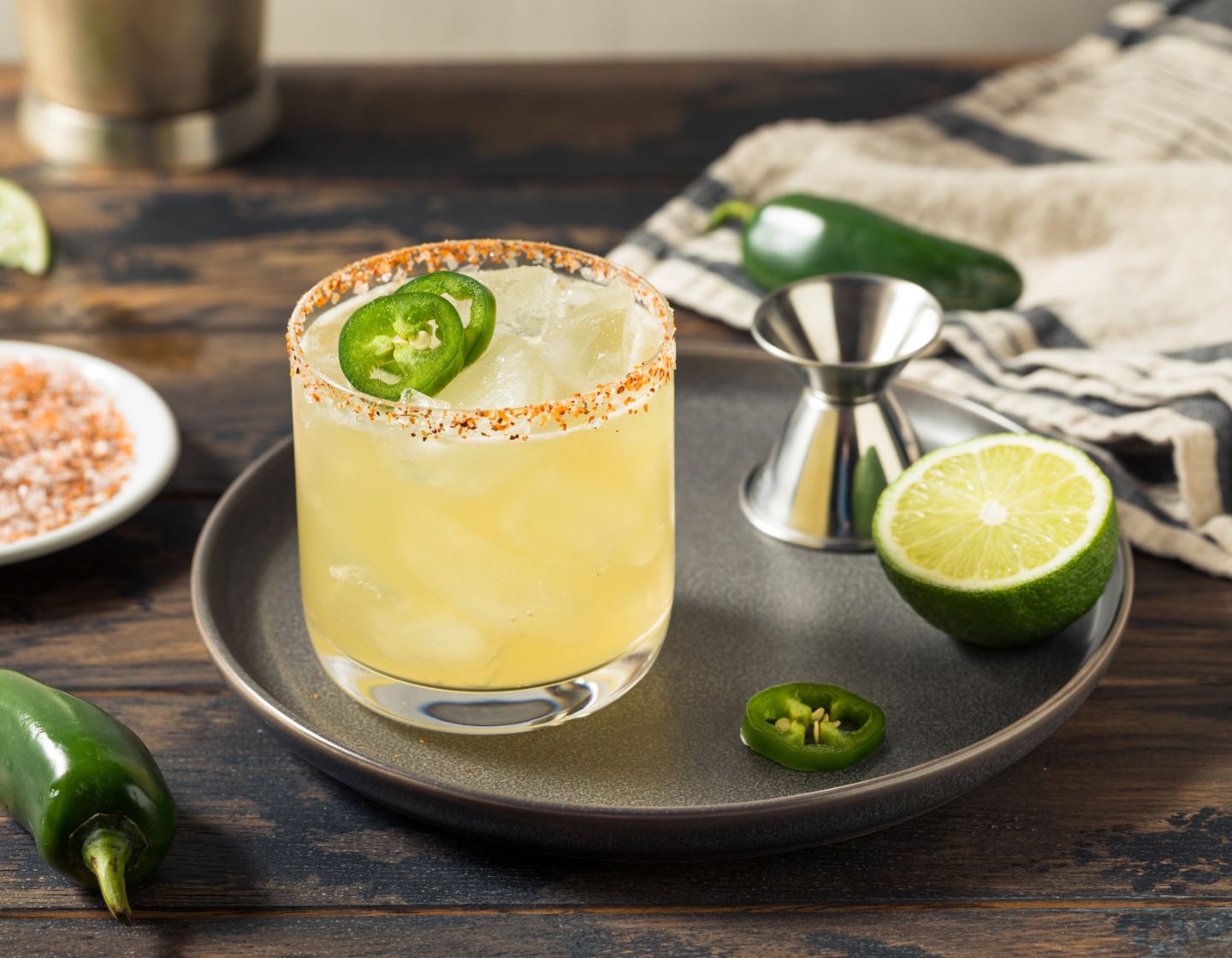 Bebida de cóctel Spicy Margarita
