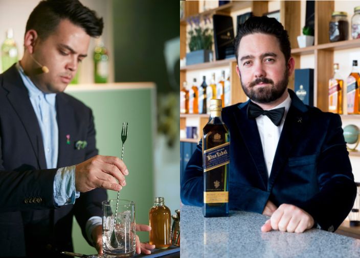drinks expert Sean Baxter and World Class winner Charlie Ainsbury