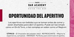 Oportunidad del aperitivo