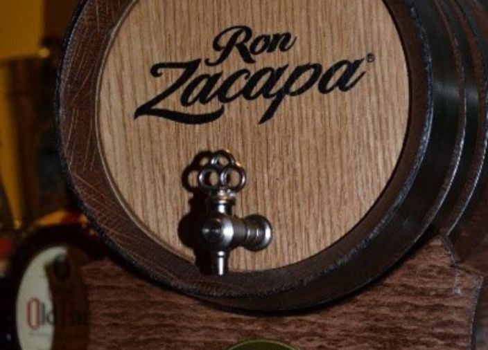 WOODEN BARREL WITH TAP