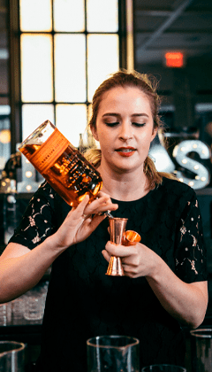 bartender laura newman 