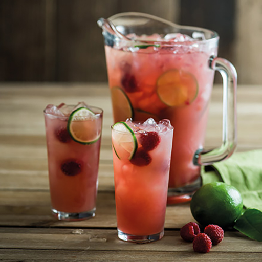 Batched cocktails in a pitcher