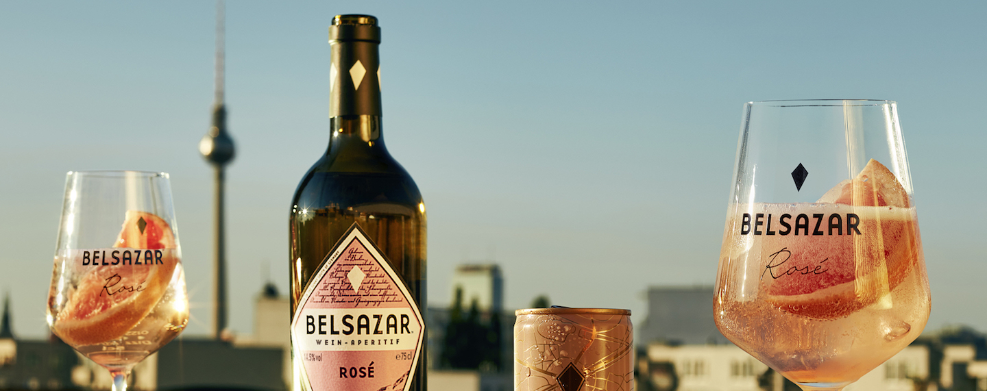 Belsazar Rose beim Picknick 