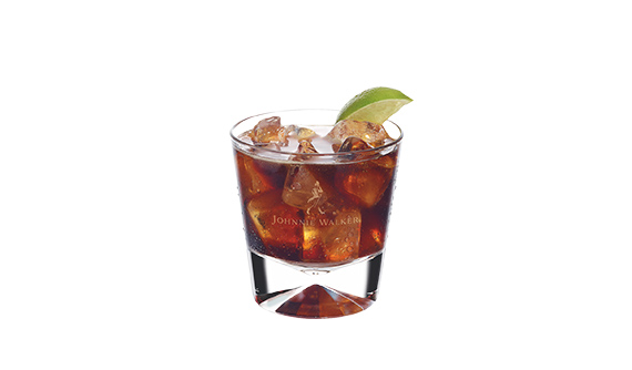 Johnnie Walker Red Label and Cola