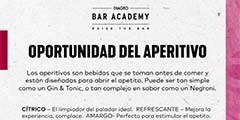 Oportunidad del aperitivo 