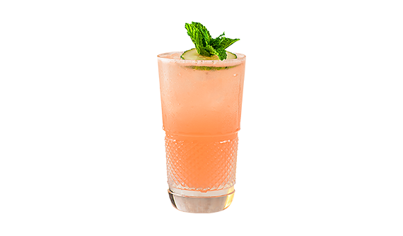 cocktail in highball glass