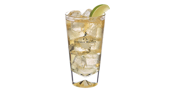 Johnnie Walker Double Black & Soda