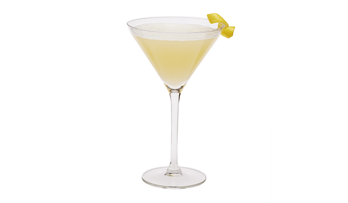 Burnt Lemon Martini