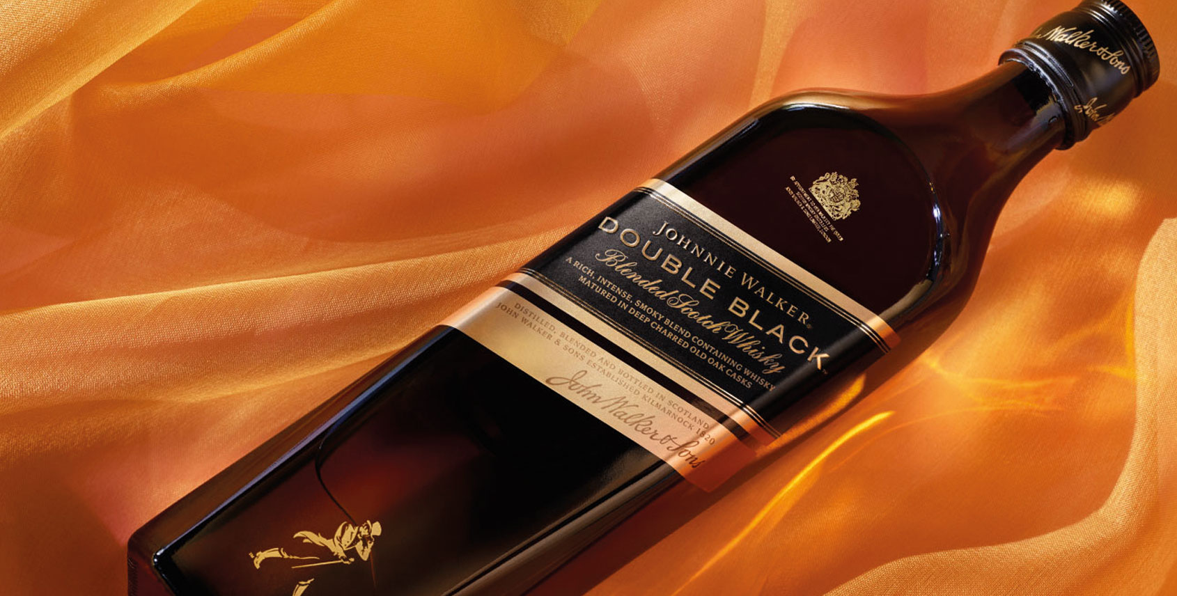 eine Flasche Johnnie Walker Double Black Label