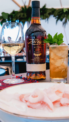 RON ZACAPA COMBINADO CON ALIMENTOS