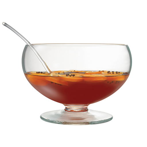 Cocktail in a punch bowl 