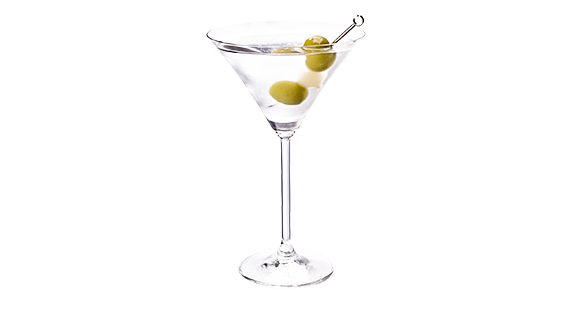 Smirnoff Red Vodka Dirty Martini Cocktail