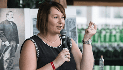 Bartender Jo McKerchar 