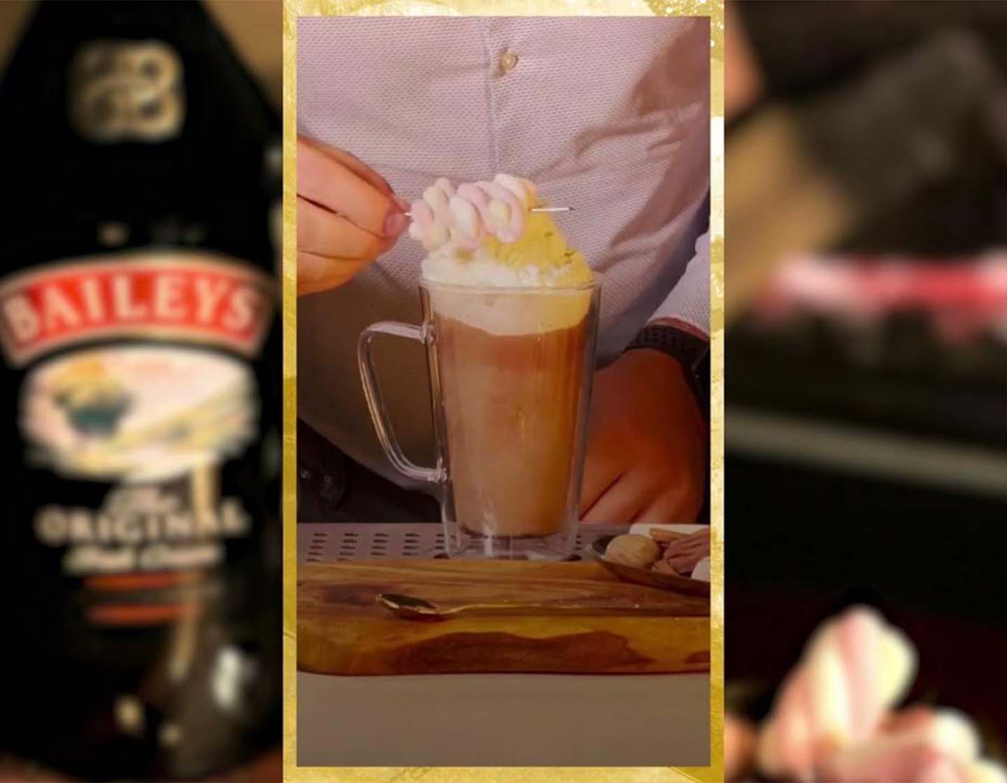 Seis bebidas Baileys para servir en Navidad Chocolate caliente Baileys