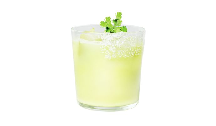 Avobabo Cocktail - Avocado, Lime and Cocktail Shaker
