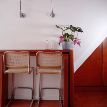 Cocktail bar seating area