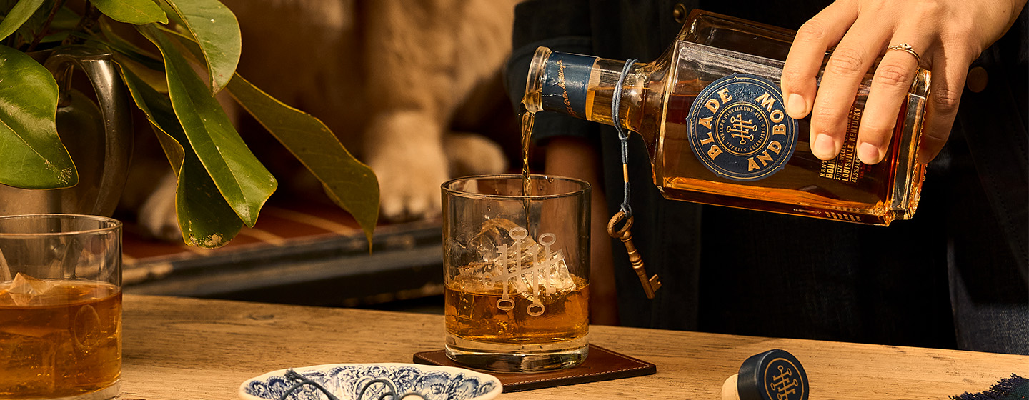 Blade and Bow poured into a glass