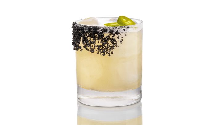 Cóctel Tequila Sour (Usando infusión rápida)