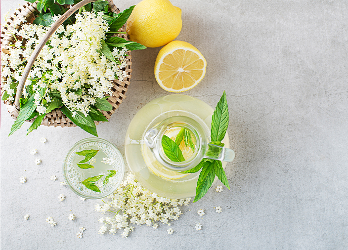 Lemon cordial drink