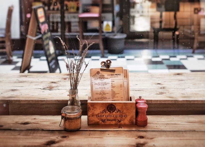 image of a drinks menu