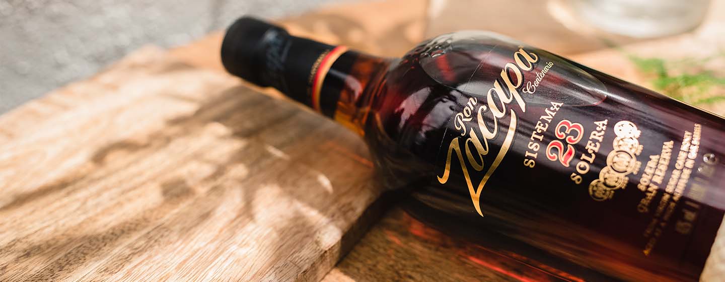 Zacapa Rum bottle