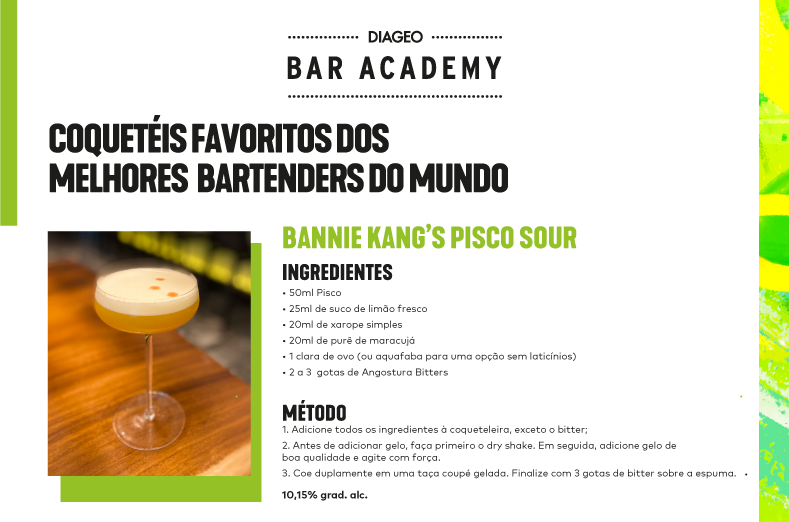 Imagem da tool Coquetéis Favoritos dos Melhores Bartenders do Mundo