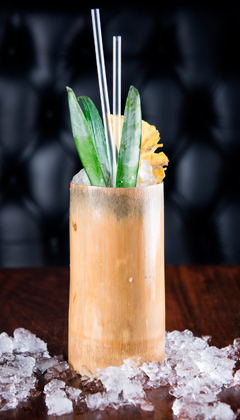 Receta Cóctel Caol Ila Seabuckthorn Piña Colada Por Tj Littlejohn