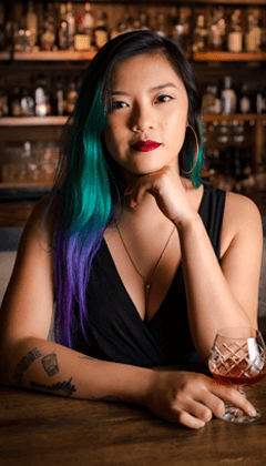 Bartender Anna Nguyen 